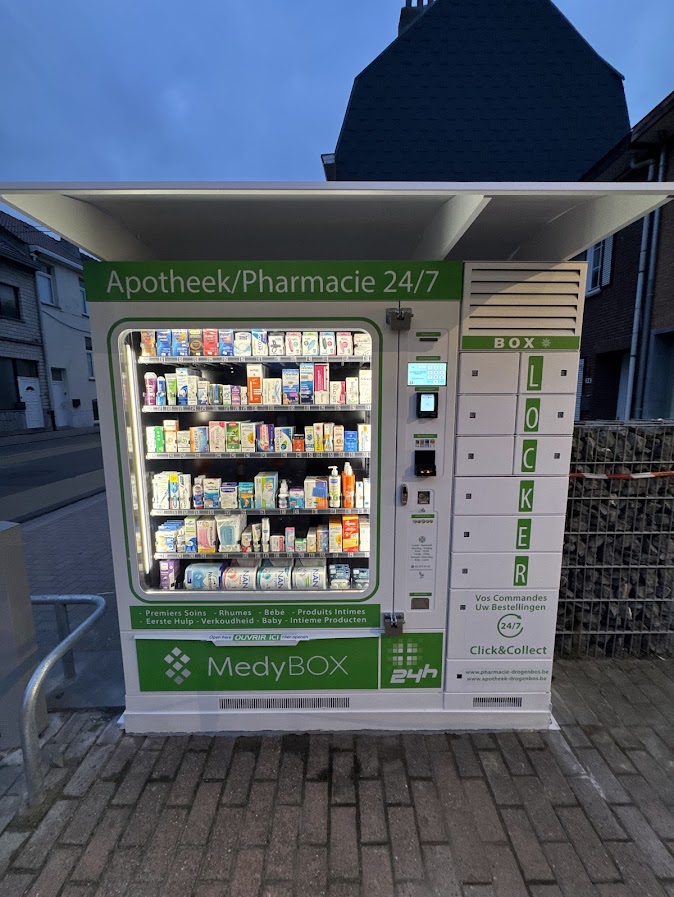 Distributeur automatique MedyBOX Drogenbos